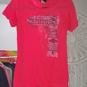 Harley-Davidson Pink Short Sleeve Tee